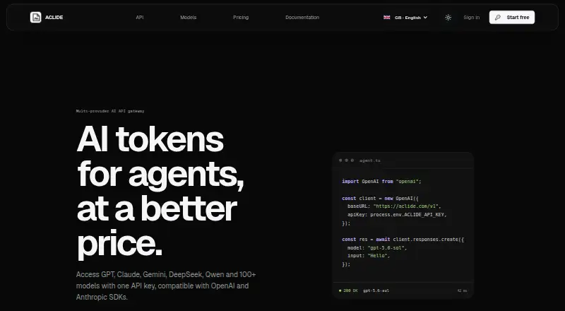 The ACLIDE homepage