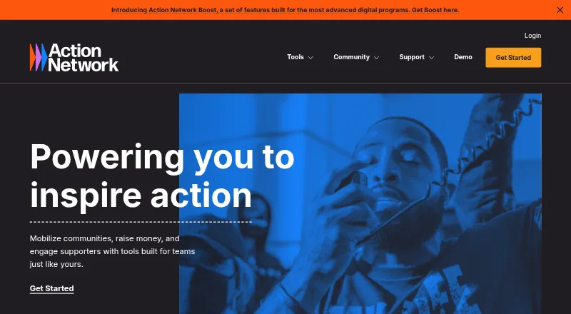 The Action Network homepage