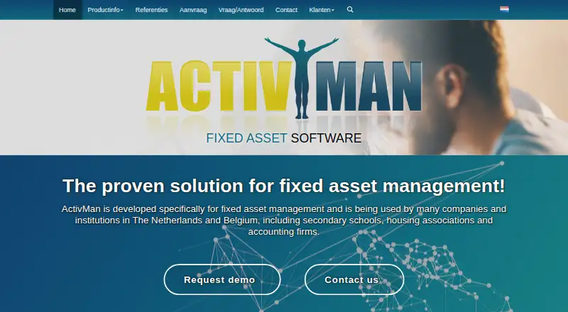 The ActivMan homepage