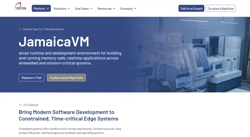 The JamaicaVM homepage
