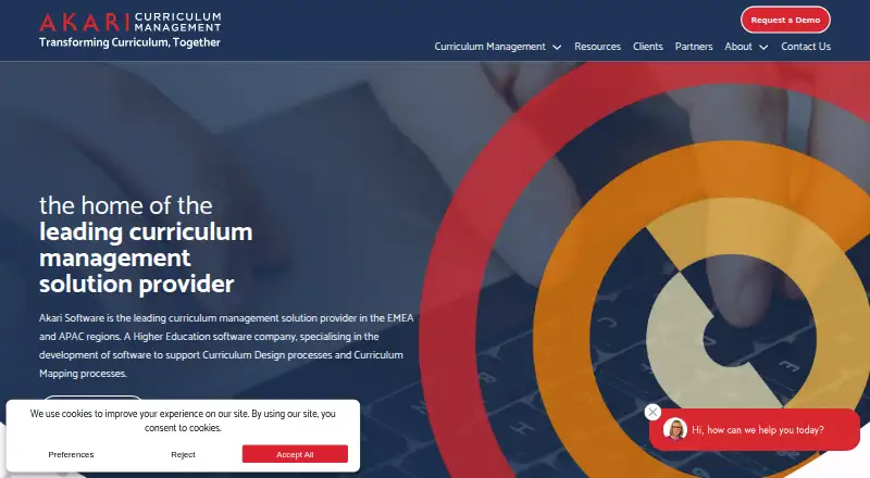The DegreeReady homepage