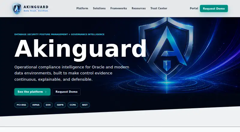 The Akinguard homepage
