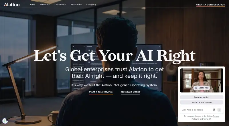 The Alation Data Intelligence Platform homepage