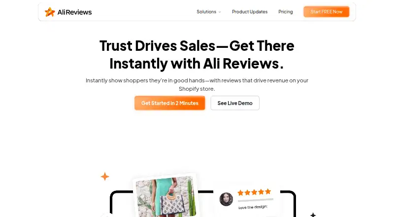 The Ali Reviews homepage