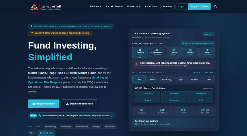 The AlternativeSoft homepage