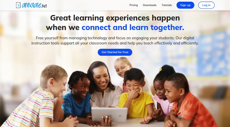 The Annotate.net homepage