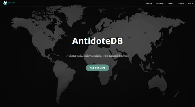 The AntidoteDB homepage