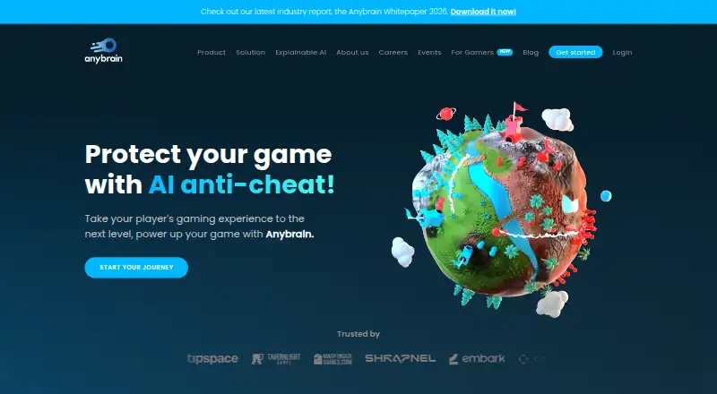 The Anybrain homepage