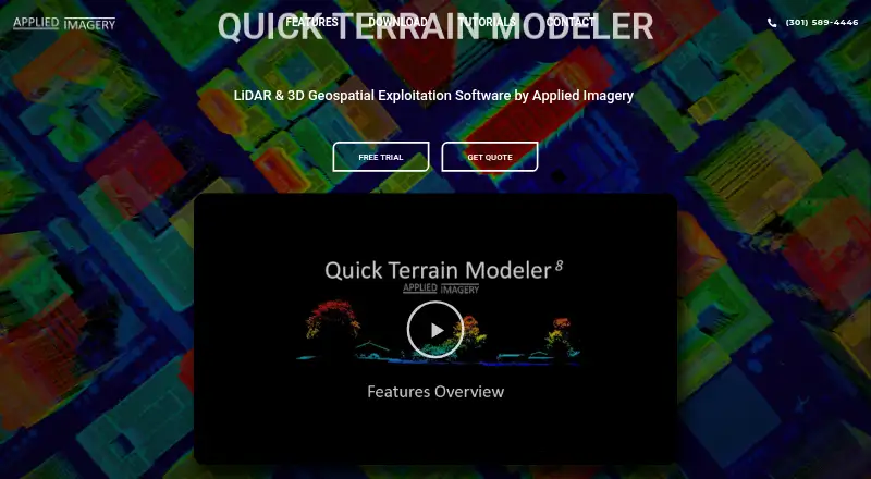 The Quick Terrain Modeler homepage