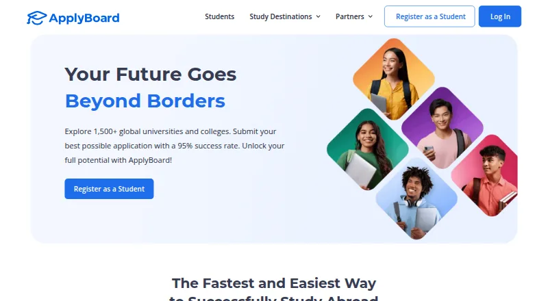 The ApplyBoard homepage