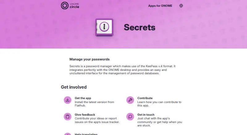 The GNOME Secrets homepage