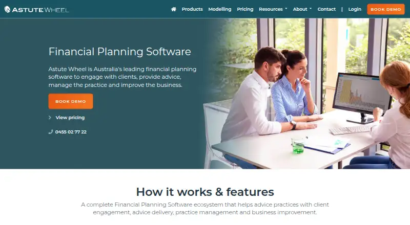 The AstuteWheel homepage
