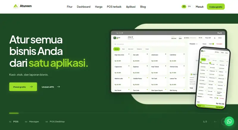 The Atureen homepage