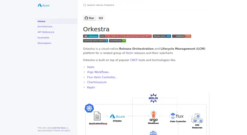 The Azure Orkestra homepage
