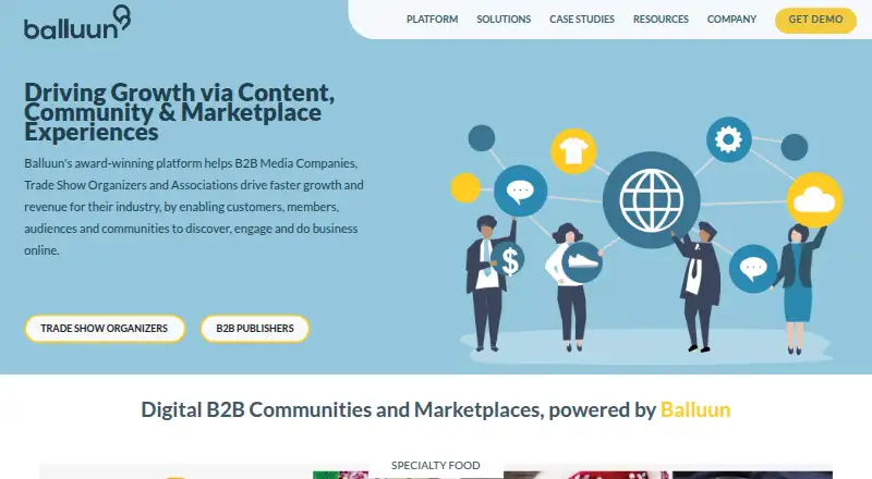 The Balluun homepage