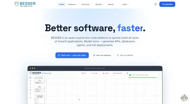 The BESSER homepage