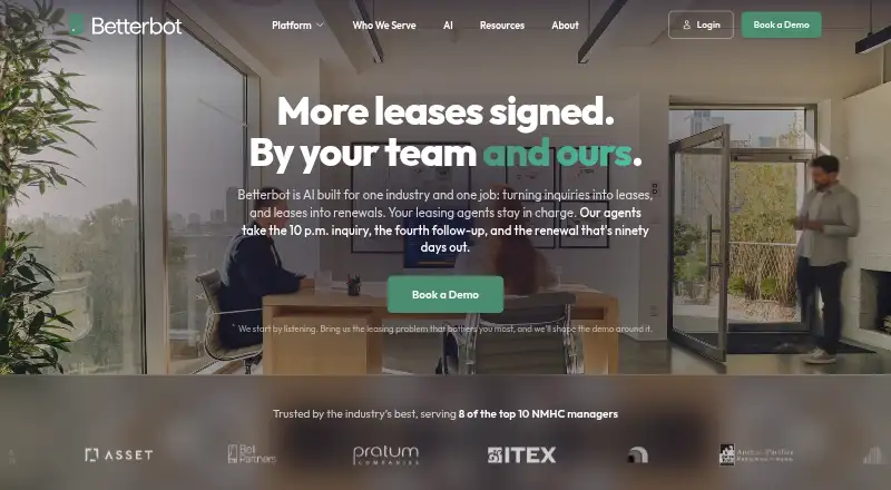 The Betterbot homepage