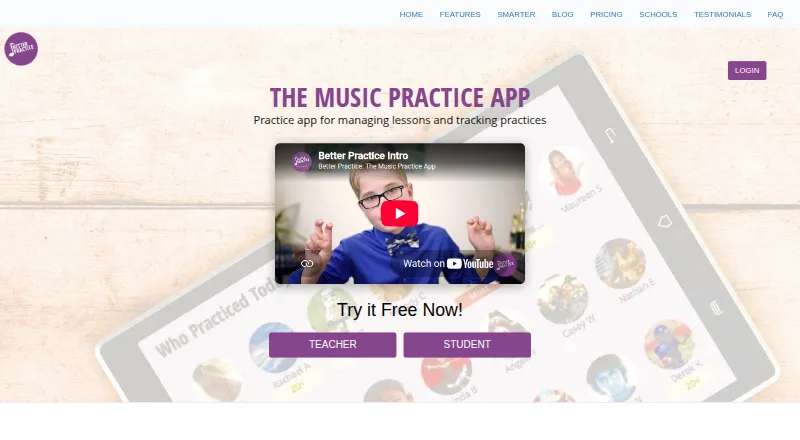 The Better Practice homepage