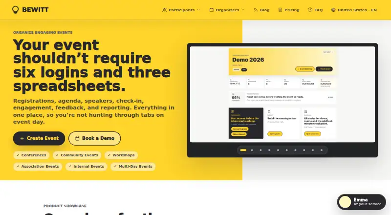 The Bewitt homepage