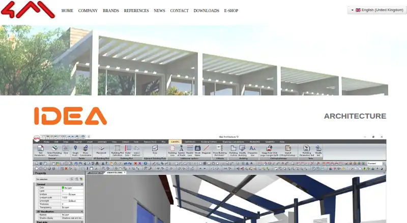 The IDEA Architectural homepage