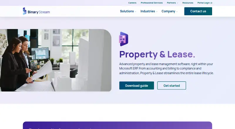 The Binary Stream Property & Lease Management homepage