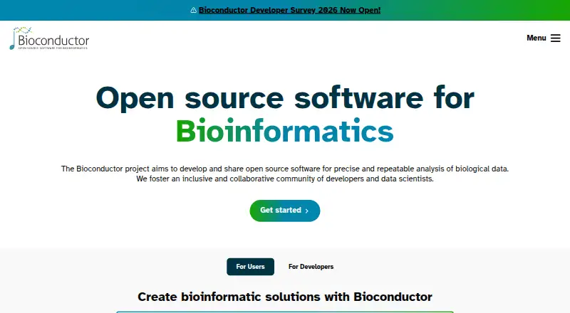 The Bioconductor homepage