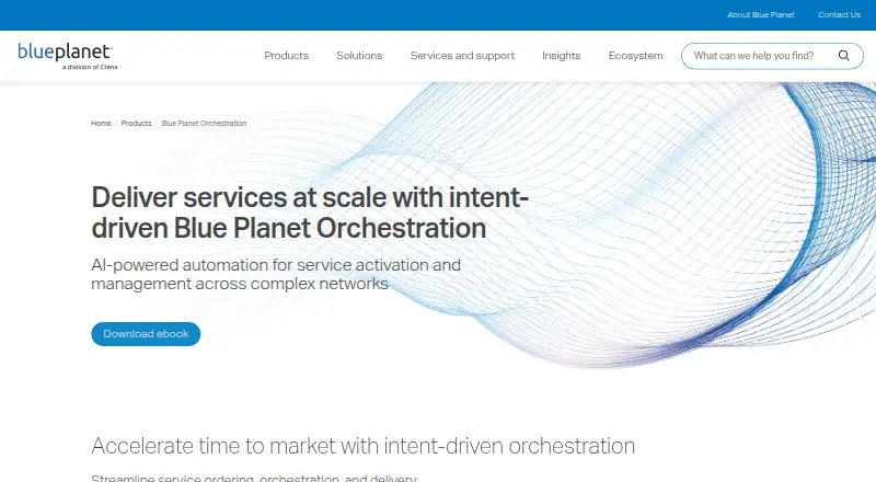 The Blue Planet Orchestration homepage