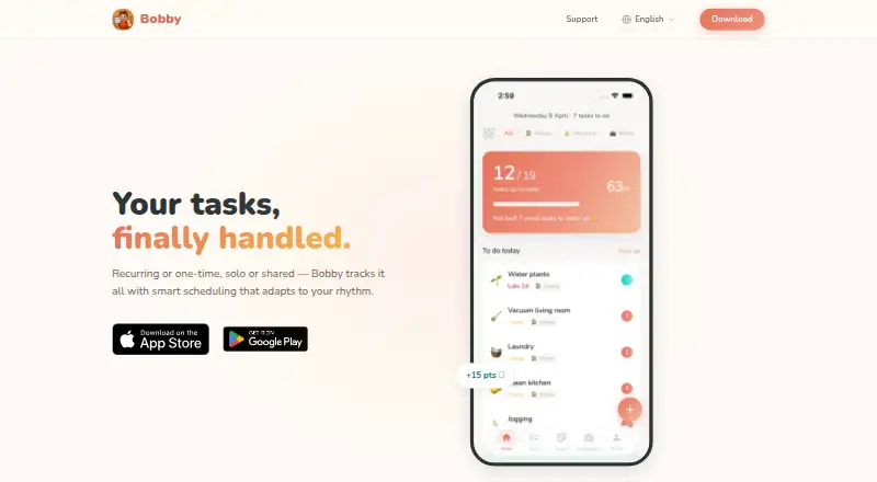 The Bobby homepage