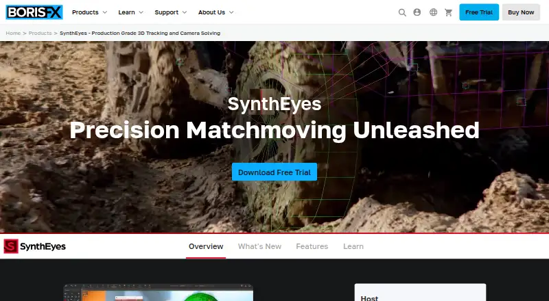The SynthEyes homepage