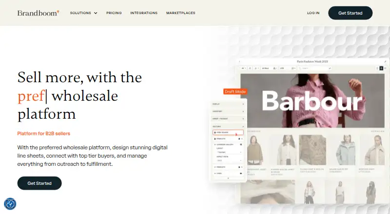 The Brandboom homepage