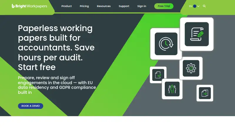 The BrightWorkpapers (formerly MyWorkpapers) homepage