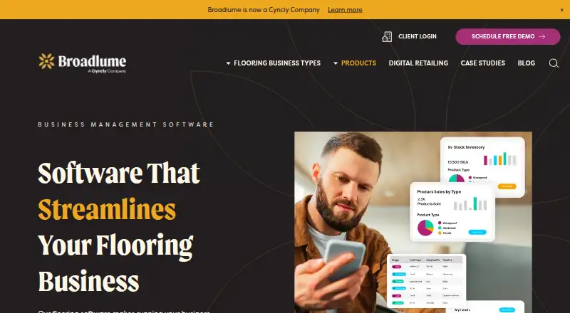The Broadlume homepage