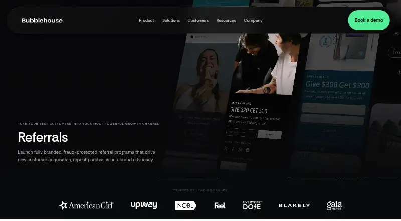 The Bubblehouse homepage