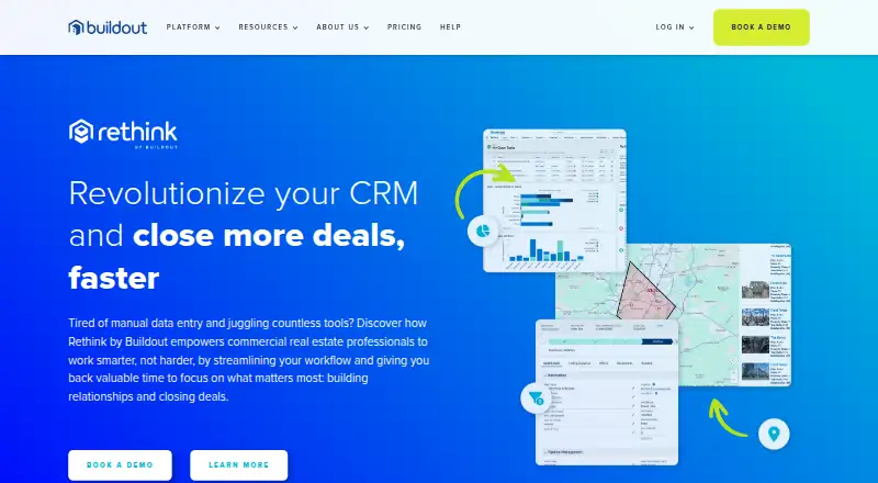 The Rethink by Buildout homepage