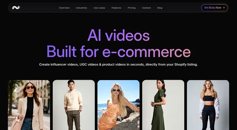 The Buñu homepage