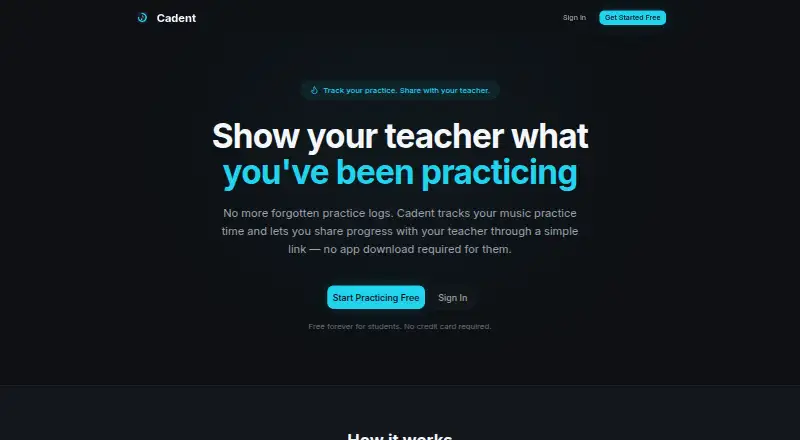 The Cadent homepage