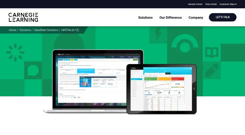 The MATHia homepage