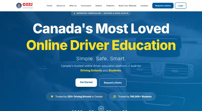 The CARS Learning homepage