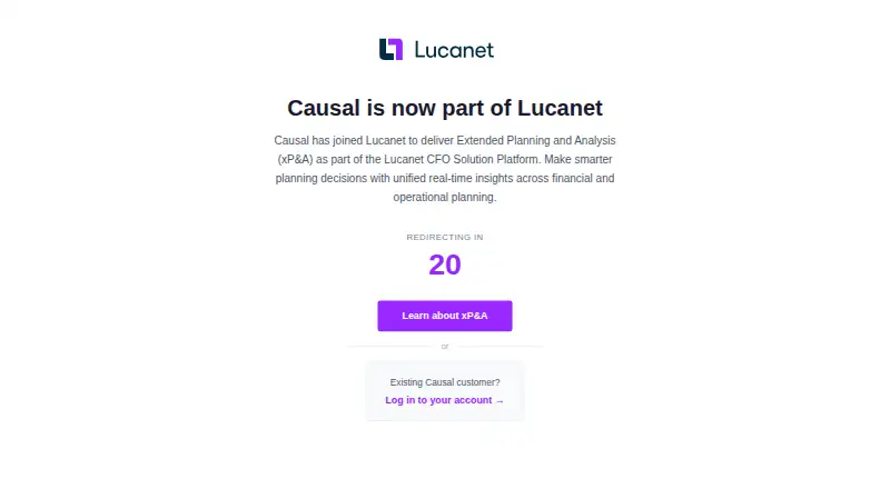 The Causal homepage