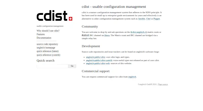 The cdist homepage