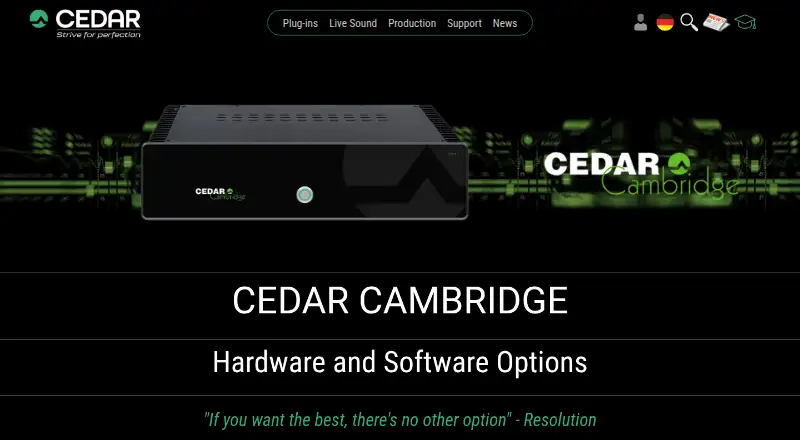 The CEDAR Cambridge homepage