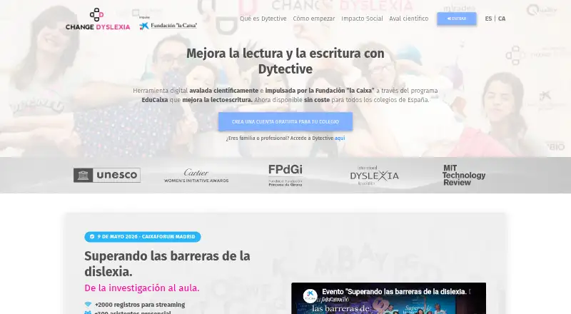 The DytectiveU homepage