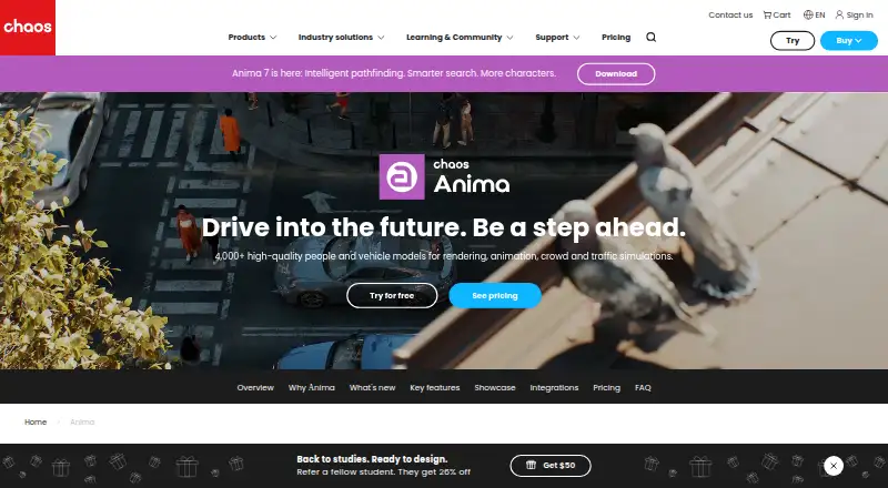 The Chaos Anima homepage