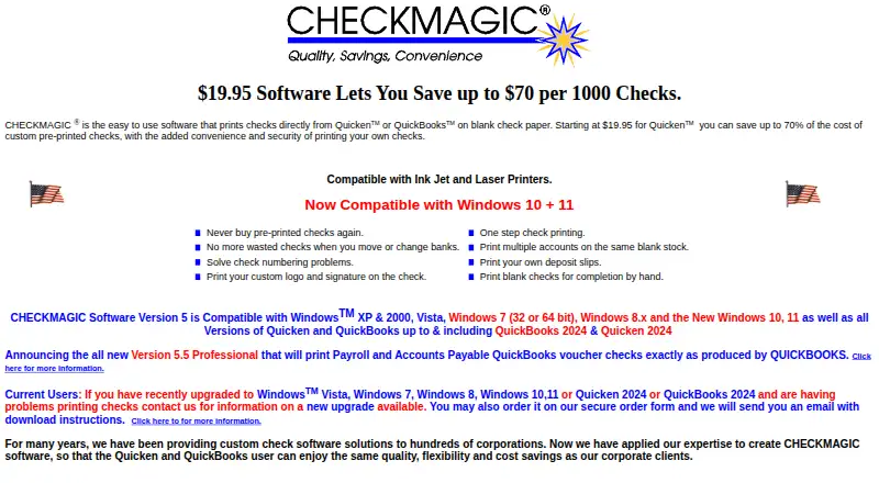 The CHECKMAGIC homepage