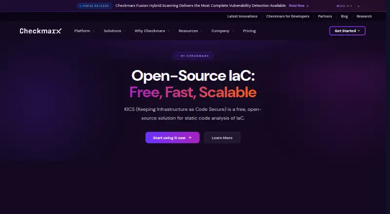The KICS homepage