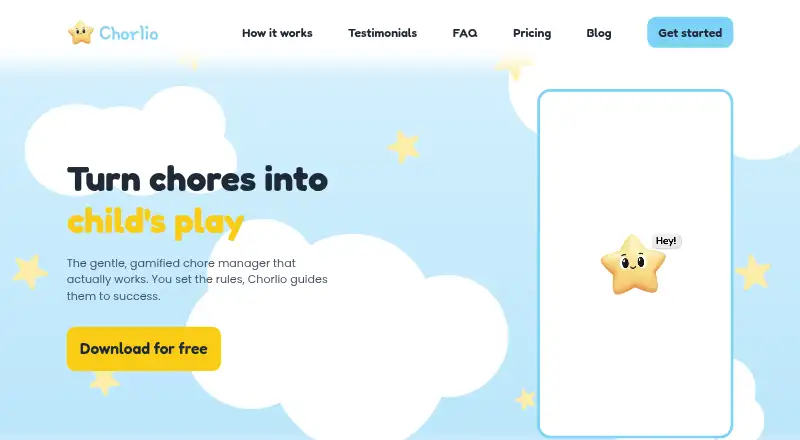 The Chorlio homepage