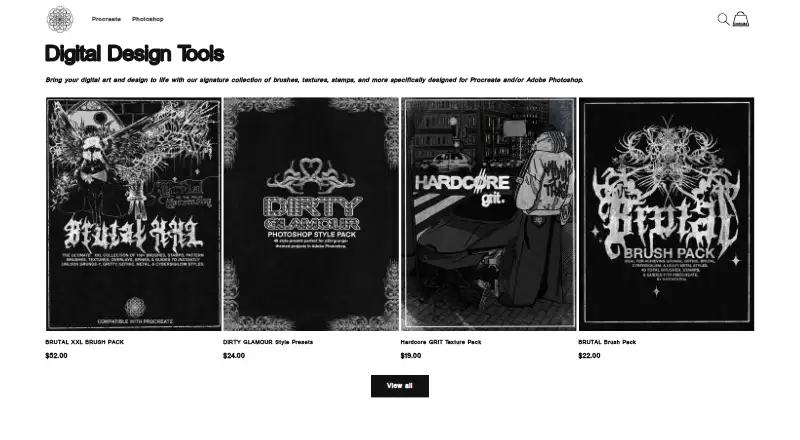 The Chroma Suite homepage