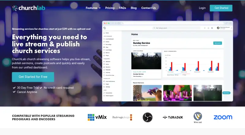 The ChurchLab homepage