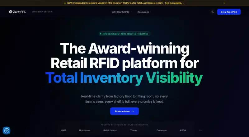 The ClarityRFID homepage
