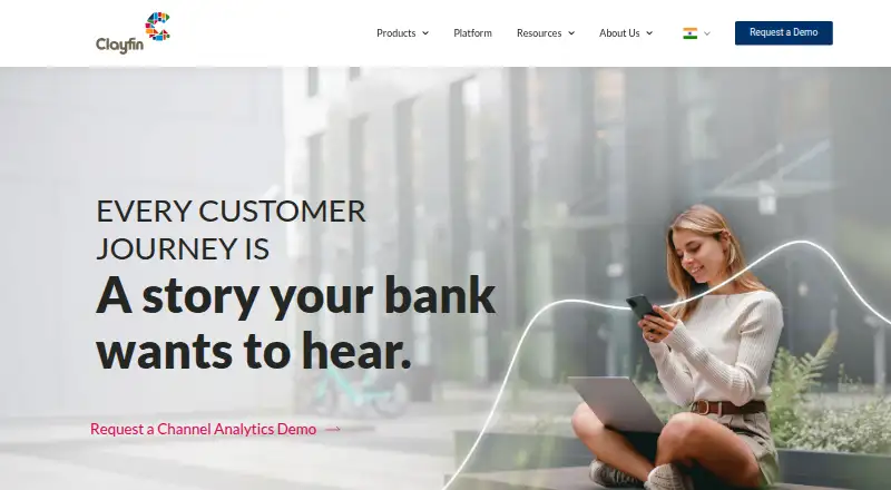 The Clayfin Channel Analytics homepage